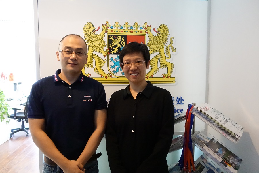 2018年5月9日，深圳大学法律与科技研究中心主任张轶先生到访山东代表处.JPG